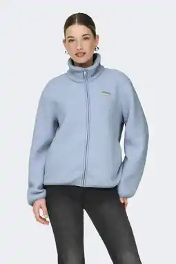 Wehkamp ONLY teddy jas lichtblauw aanbieding