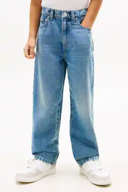 Wehkamp Tommy Hilfiger loose fit jeans medium blue denim aanbieding