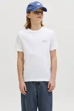 Wehkamp JACK & JONES JUNIOR T-shirt wit aanbieding
