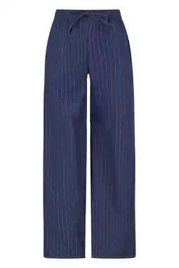 Wehkamp Like Flo Young wide leg casual broek blauw aanbieding