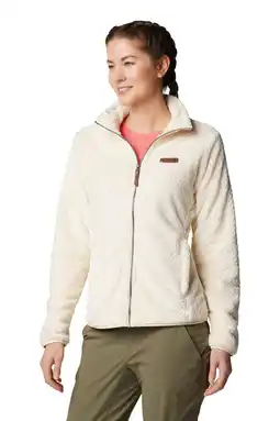 Wehkamp Columbia fleece vest Fire Side II beige aanbieding