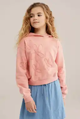 Wehkamp WE Fashion hoodie zalm aanbieding