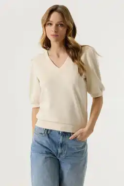 Wehkamp Garcia sweater ecru aanbieding