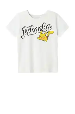 Wehkamp NAME IT KIDS Pokemon T-shirt wit aanbieding