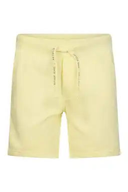 Wehkamp Retour Jeans regularwaist sweatshort lichtgeel aanbieding