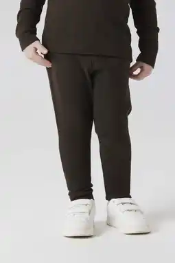 Wehkamp NAME IT MINI legging donkerbruin aanbieding