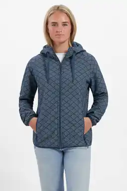 Wehkamp Kjelvik fleece vest Marije donkerblauw aanbieding
