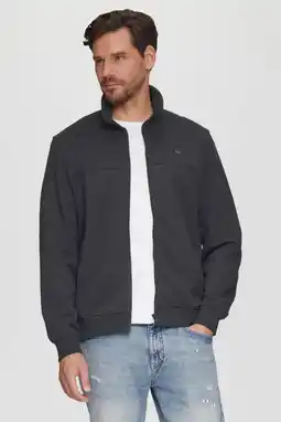 Wehkamp s.Oliver sweatvest met logo antraciet aanbieding