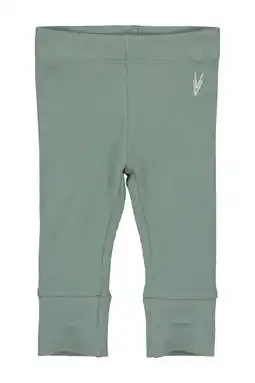 Wehkamp LEVV baby regular fit broek LNOENOS van katoen groen aanbieding