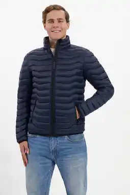 Wehkamp Kjelvik jas Thuur donkerblauw aanbieding