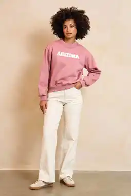 Wehkamp Lofty Manner sweater roze aanbieding
