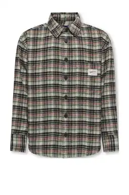 Wehkamp ONLY & SONS JUNIOR overhemd groen aanbieding