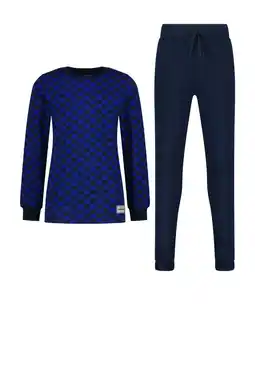 Wehkamp Vingino pyjama Wecko blauw aanbieding