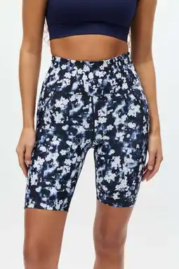 Wehkamp Rohnisch sportshort Flattering donkerblauw/wit aanbieding