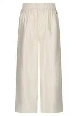 Wehkamp Le Chic wide leg broek offwhite aanbieding