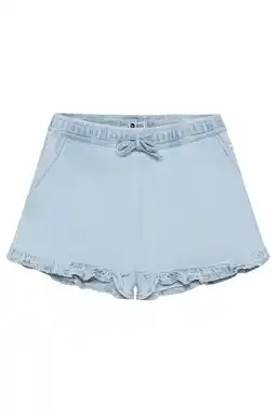 Wehkamp Daily7 regularwaist short light blue denim aanbieding
