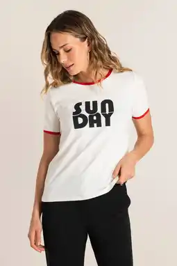 Wehkamp Ivy Beau T-shirt ecru aanbieding