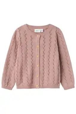Wehkamp NAME IT MINI vest NMFBANNI mauve aanbieding