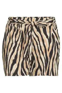 Wehkamp GREAT LOOKS crinkle short met zebraprint aanbieding