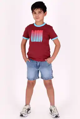 Wehkamp B.Nosy T-shirt donkerrood aanbieding