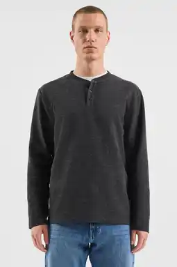 Wehkamp QS longsleeve fijn gebreid antraciet aanbieding