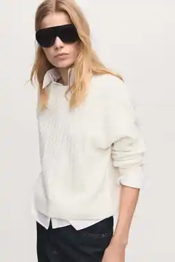 Wehkamp Mango trui ecru aanbieding