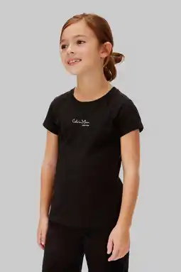 Wehkamp Calvin Klein T-shirt zwart aanbieding