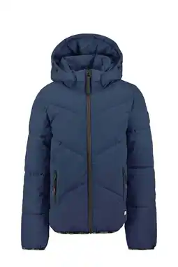 Wehkamp Cars gewatteerde jas donkerblauw aanbieding