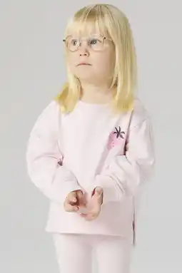 Wehkamp NAME IT MINI sweater lichtroze aanbieding