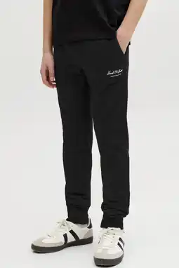 Wehkamp JACK & JONES JUNIOR regular casual broek zwart aanbieding