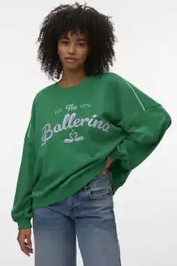 Wehkamp VERO MODA sweater groen aanbieding