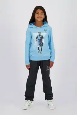Wehkamp Messi relaxed joggingbroek grijs aanbieding