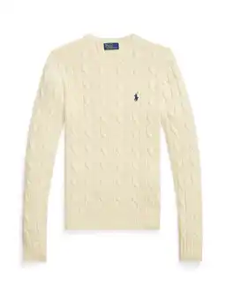 Wehkamp Polo Ralph Lauren gebreide trui ecru aanbieding