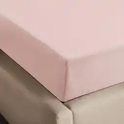 Wehkamp NOUS Living flanellen hoeslaken roze aanbieding