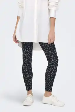 Wehkamp JDY legging CHARLOTTE met panterprint grijs aanbieding