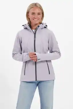 Wehkamp Kjelvik softshell jas Cleo lila aanbieding
