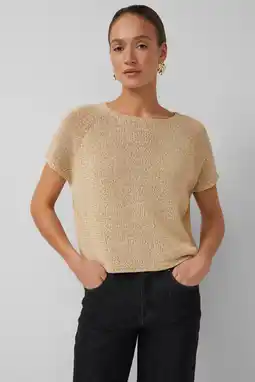 Wehkamp s.Oliver BLACK LABEL pullover beige gebreid aanbieding