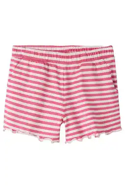 Wehkamp NAME IT KIDS regularwaist casual short roze aanbieding
