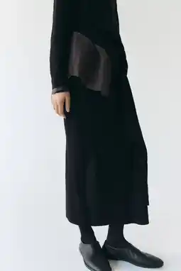 Wehkamp Mango wikkelrok zwart aanbieding