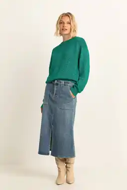 Wehkamp Expresso spijkerrok medium blue denim aanbieding