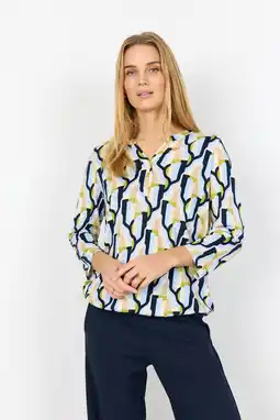 Wehkamp Soyaconcept blousetop blauw aanbieding