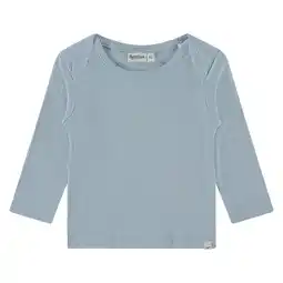 Wehkamp Babyface longsleeve grijsblauw rib gebreid aanbieding