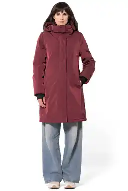Wehkamp Giacomo parka donkerrood aanbieding