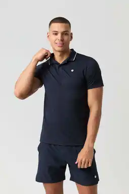 Wehkamp Björn Borg sportpolo Ace Polo donkerblauw aanbieding