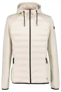 Wehkamp Icepeak jas Arzberg beige aanbieding