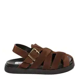 Wehkamp Steve Madden Jmamba suède sandalen donkerbruin aanbieding