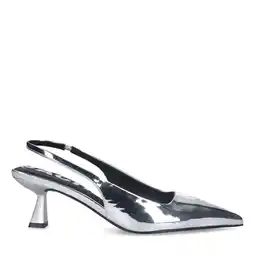 Wehkamp Sacha slingback pumps zilver metallic aanbieding