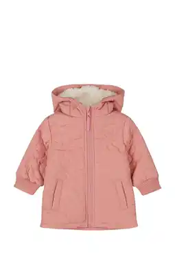 Wehkamp Dirkje gewatteerde jas roze aanbieding
