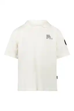 Wehkamp No Way Monday polo ecru aanbieding