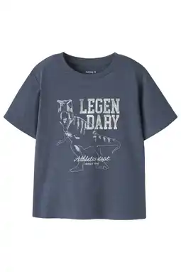 Wehkamp NAME IT MINI T-shirt blauw aanbieding